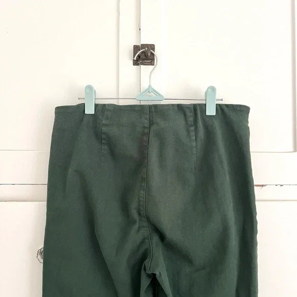 Frank & Eileen Derry Illusion Pull-On Jeans Green Size 31 - Picture 6 of 8